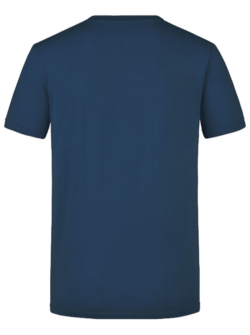 James and Nicholson - T-shirt Bleu marine - Kiabi