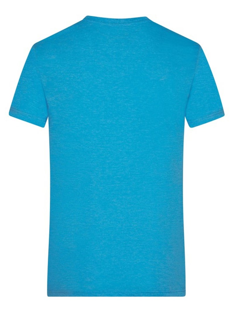 James and Nicholson - T-shirt Bleu turquoise - Kiabi