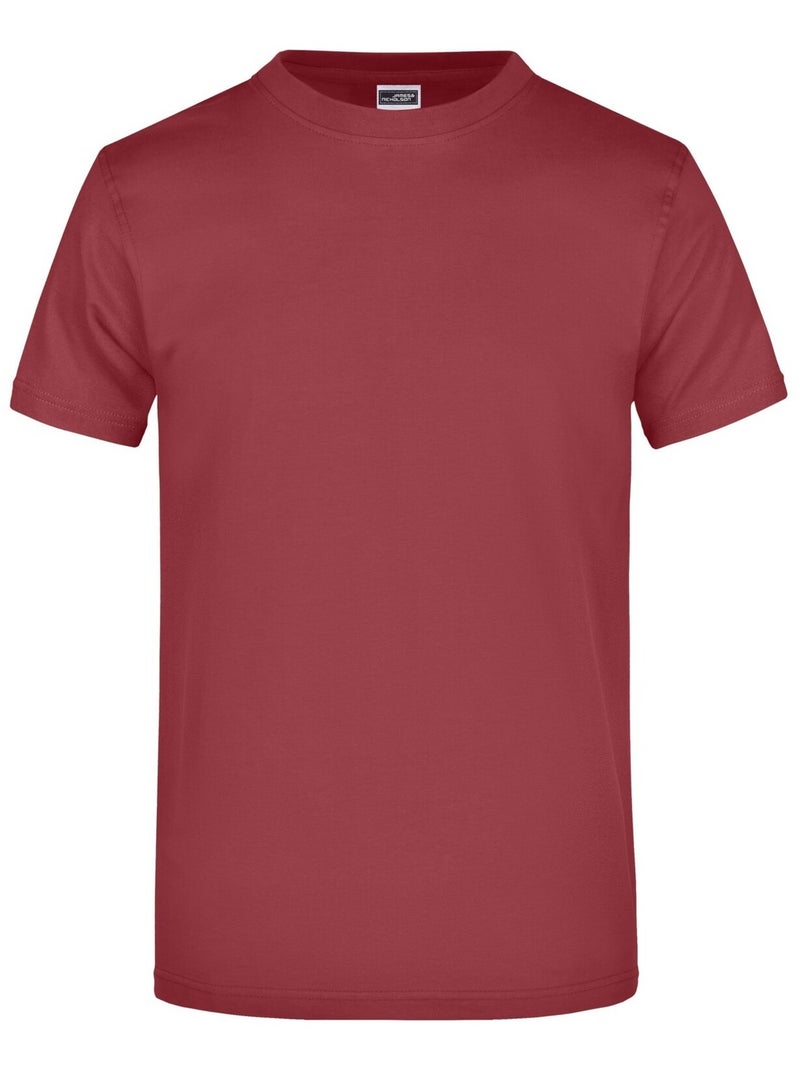 James and Nicholson - T-shirt Bordeaux - Kiabi