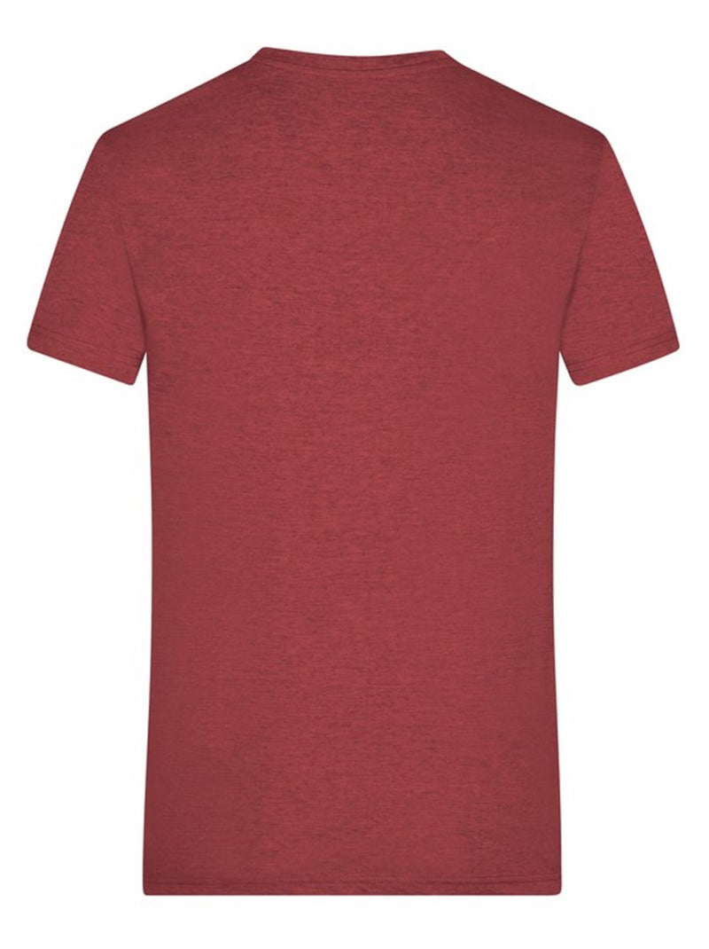 James and Nicholson - T-shirt Bordeaux - Kiabi