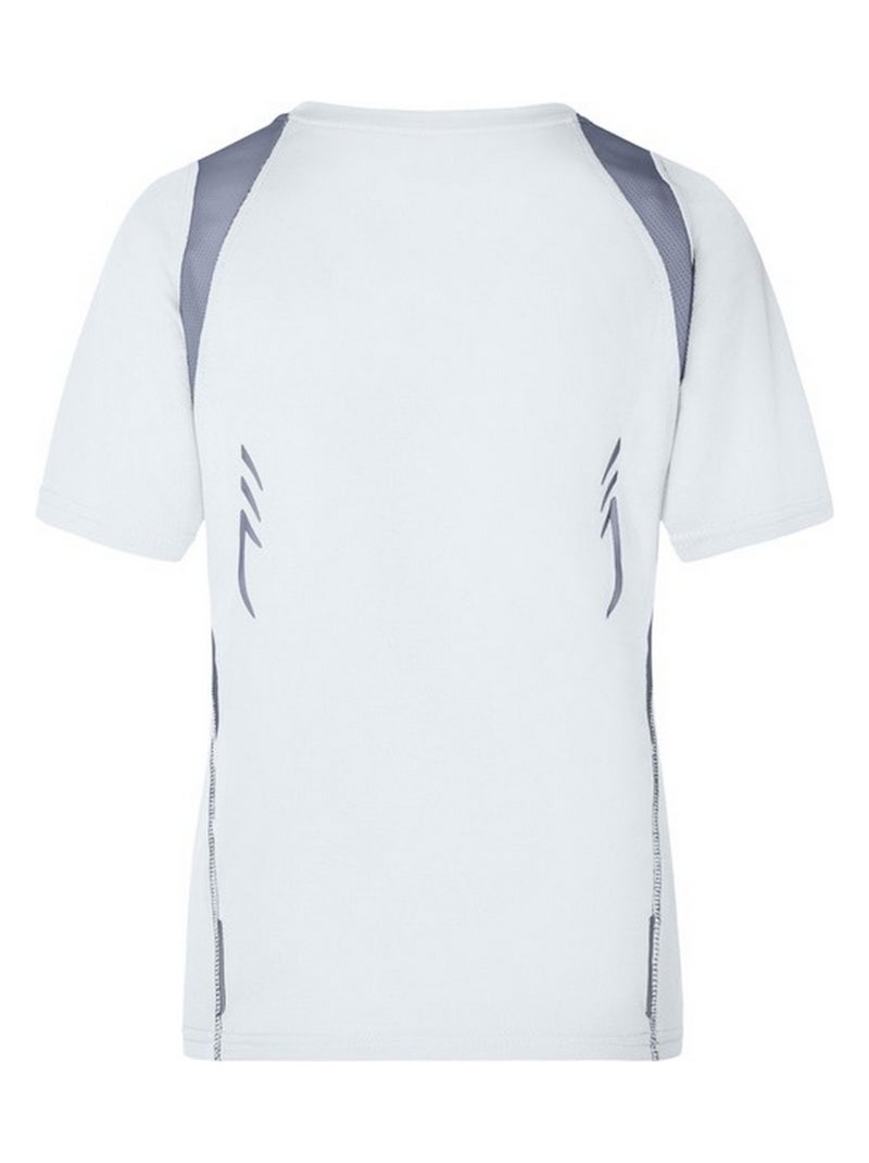 James and Nicholson - T-shirt course à pied Blanc - Kiabi