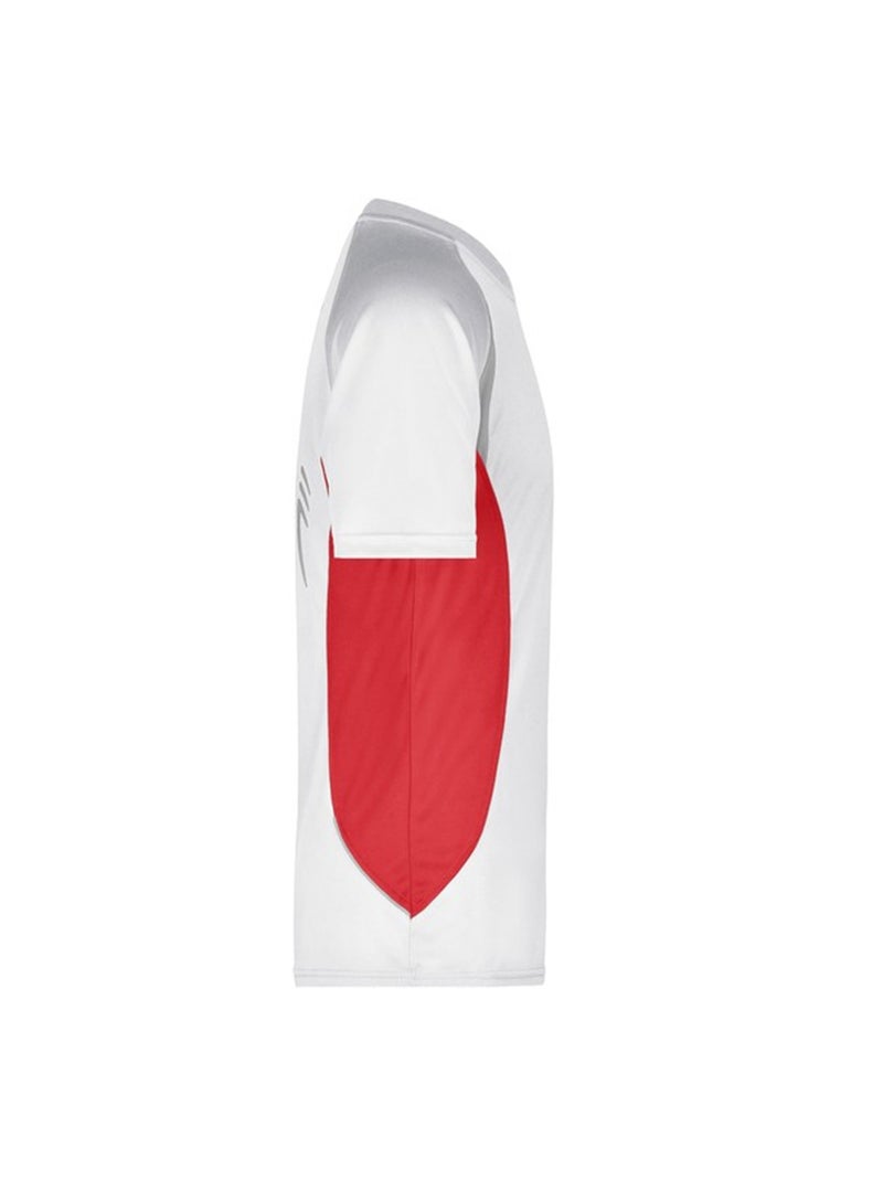 James and Nicholson - T-shirt course à pied Blanc/Rouge - Kiabi