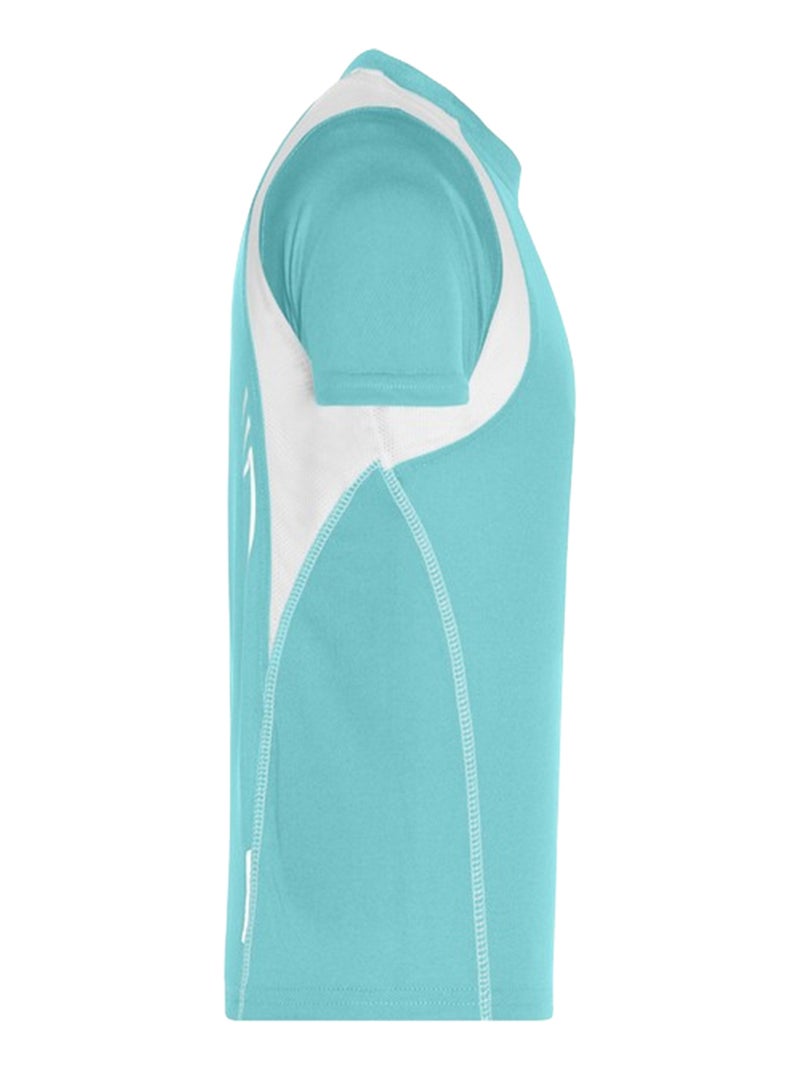 James and Nicholson - T-shirt course à pied Bleu - Kiabi