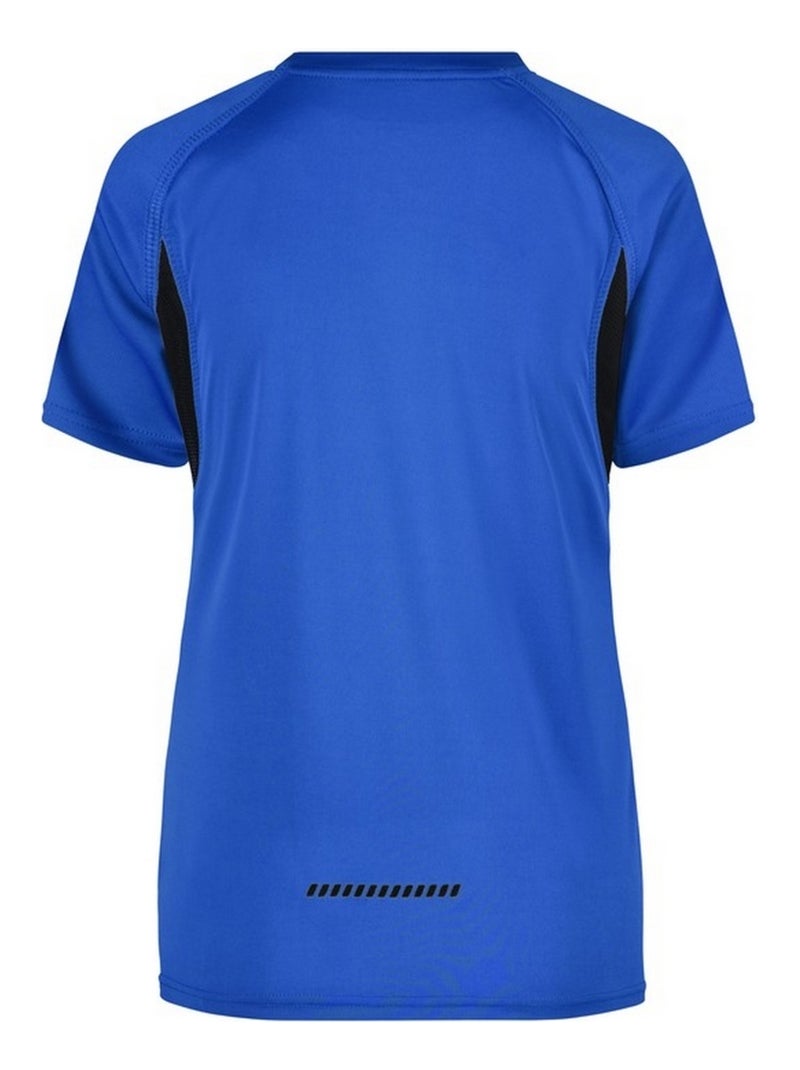 James and Nicholson - T-shirt course à pied Bleu roi - Kiabi