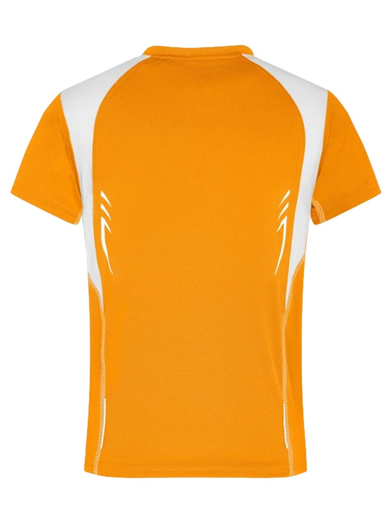 James and Nicholson - T-shirt course à pied Orange - Kiabi