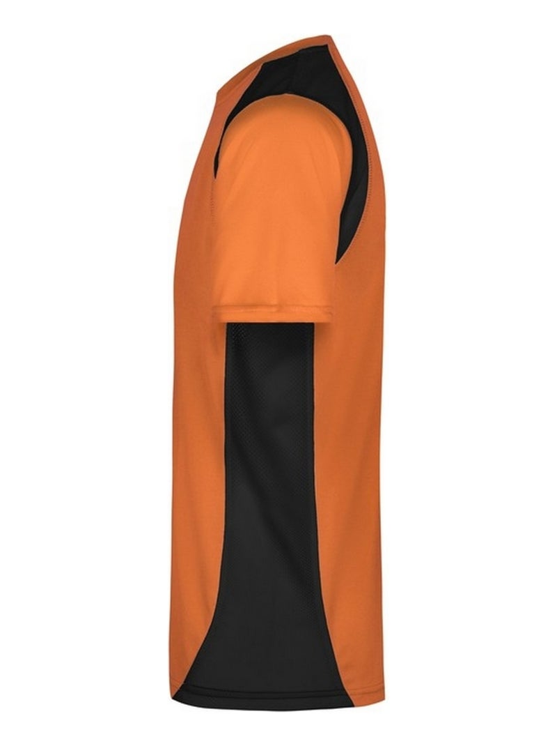 James and Nicholson - T-shirt course à pied Orange - Kiabi