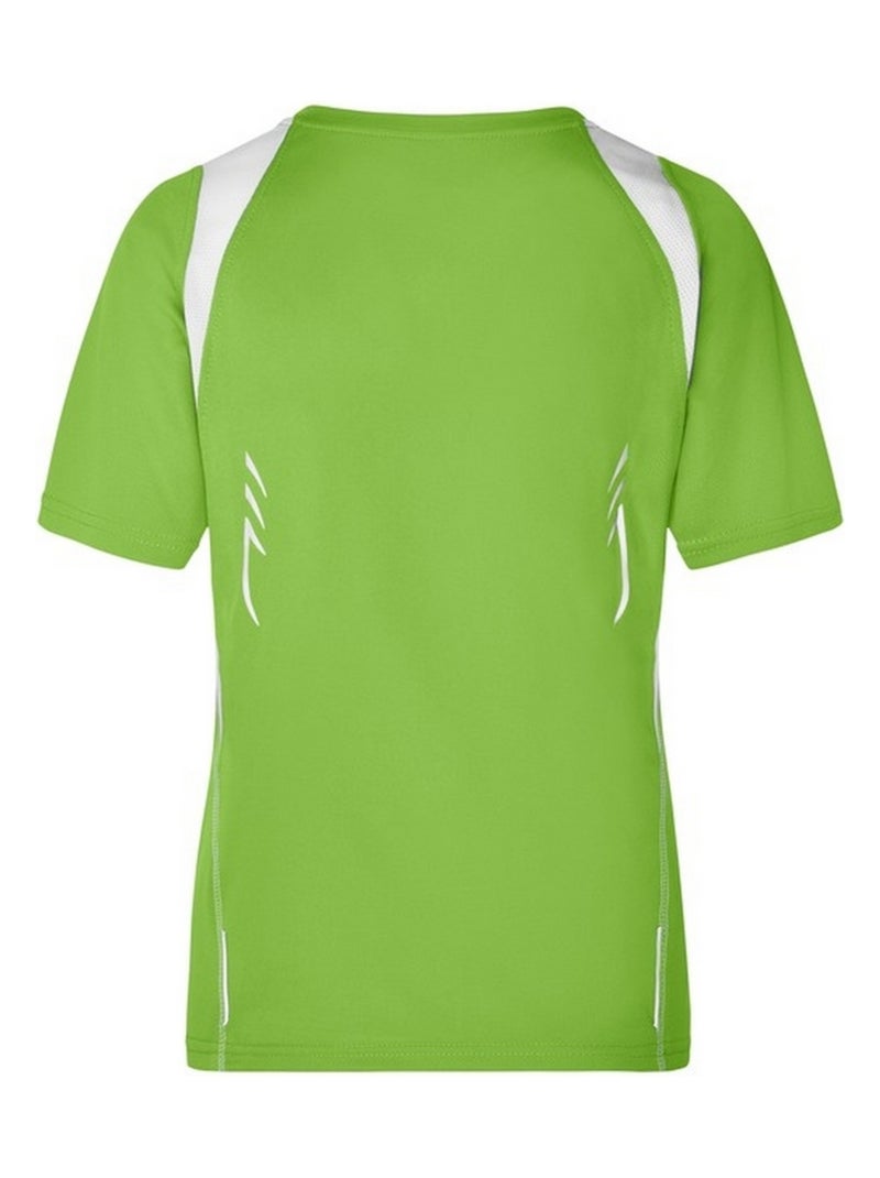 James and Nicholson - T-shirt course à pied Vert clair - Kiabi