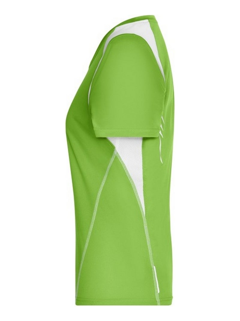 James and Nicholson - T-shirt course à pied Vert clair - Kiabi