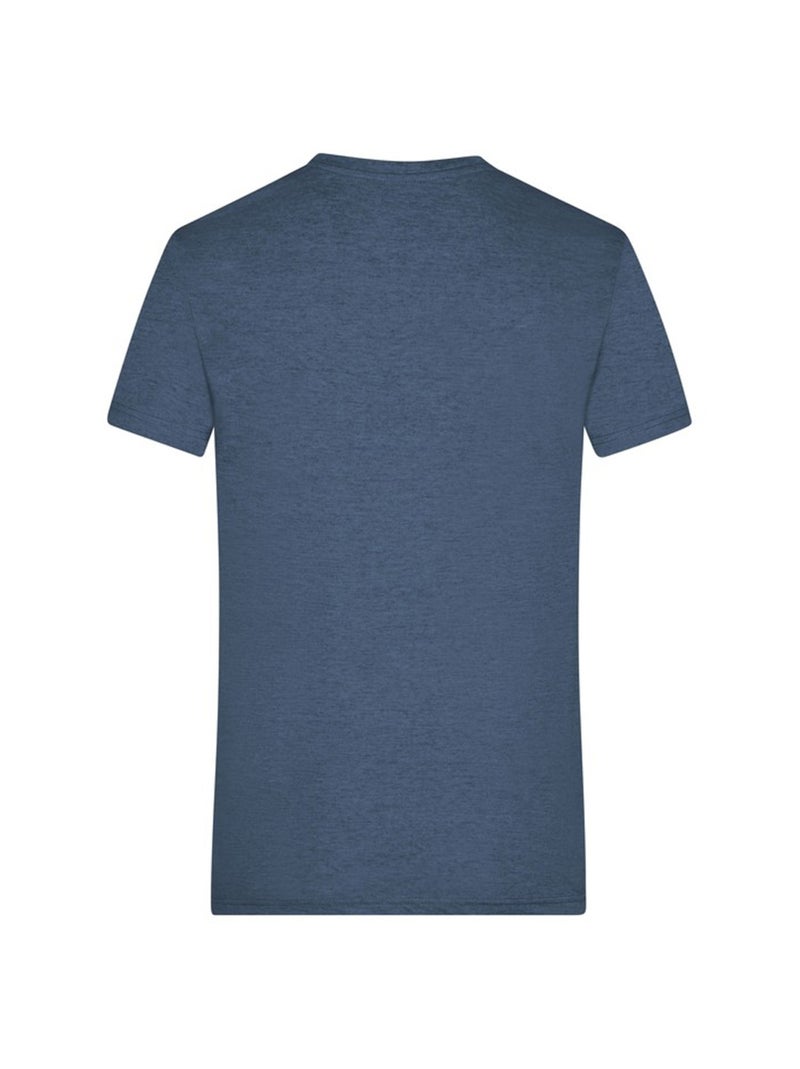 James and Nicholson - T-shirt Gris Bleu Gris - Kiabi