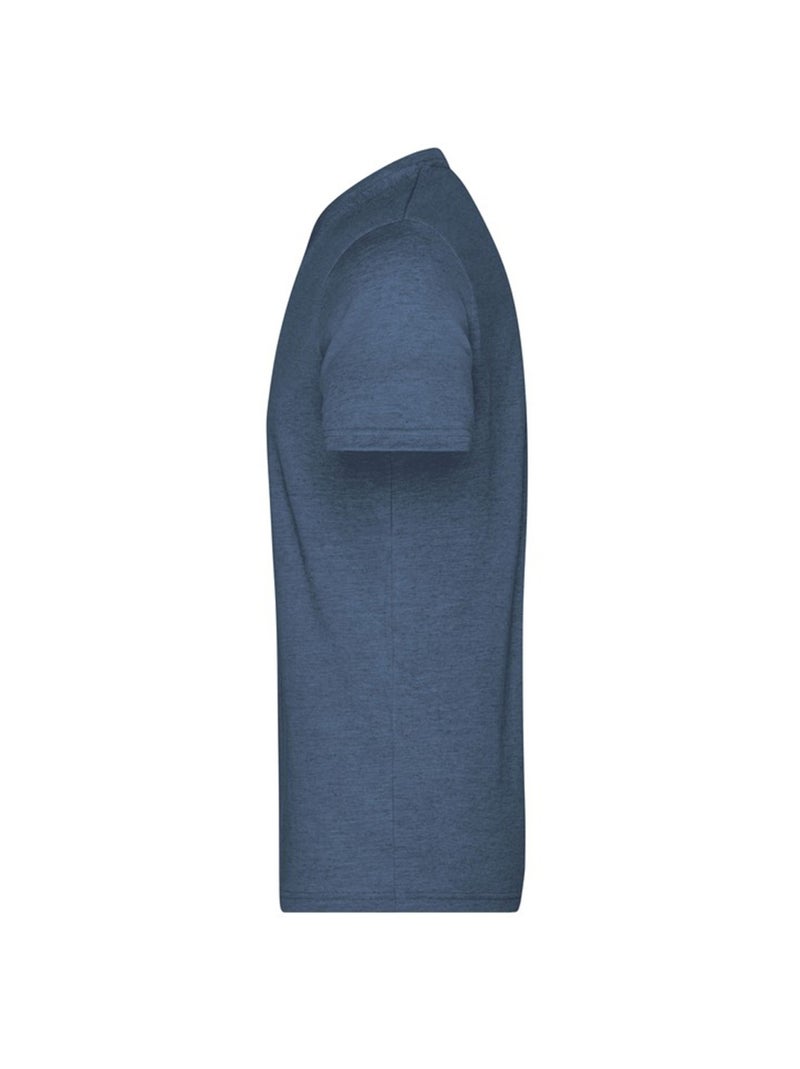 James and Nicholson - T-shirt Gris Bleu Gris - Kiabi