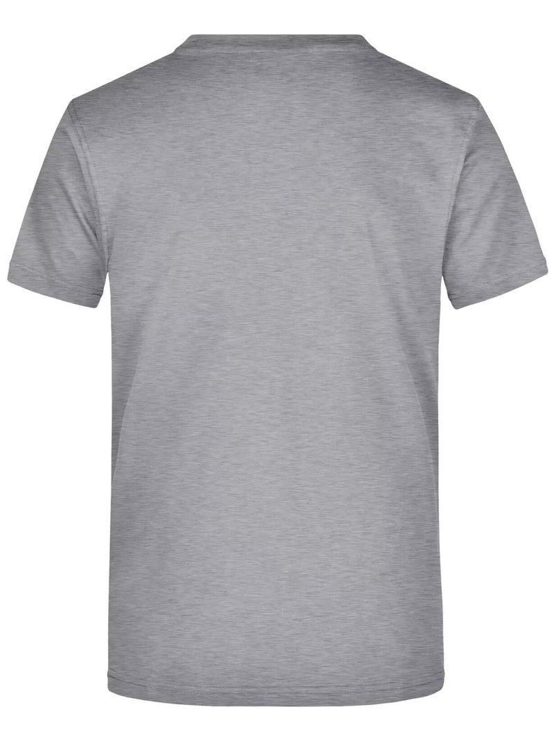 James and Nicholson - T-shirt Gris chiné - Kiabi