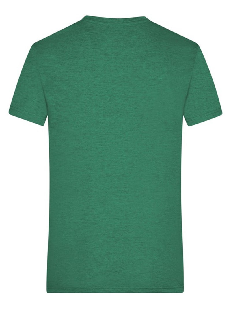 James and Nicholson - T-shirt Gris Vert - Kiabi