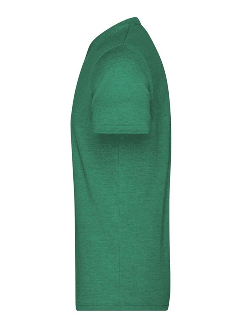 James and Nicholson - T-shirt Gris Vert - Kiabi
