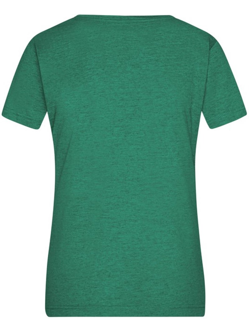 James and Nicholson - T-shirt Gris Vert - Kiabi