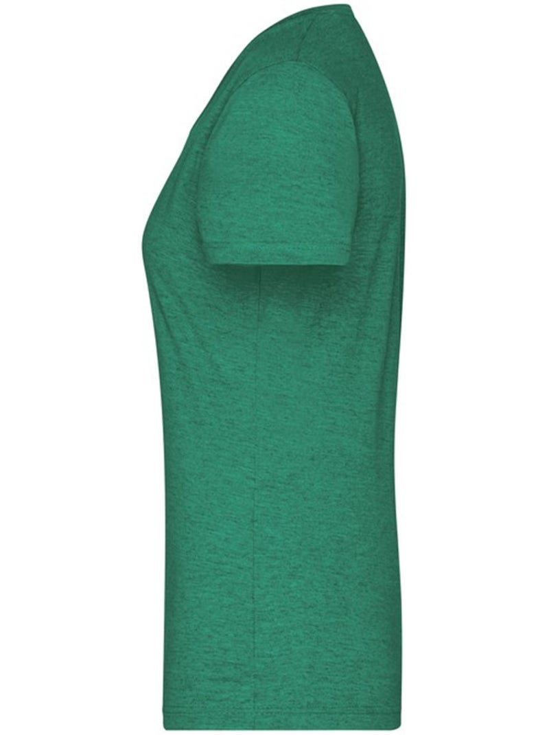 James and Nicholson - T-shirt Gris Vert - Kiabi