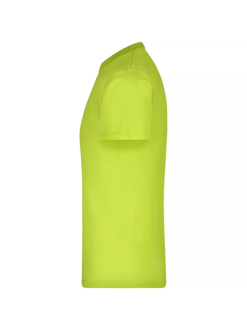 James and Nicholson - T-shirt Jaune fluo - Kiabi