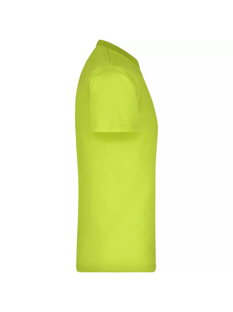 James and Nicholson - T-shirt Jaune fluo - Kiabi