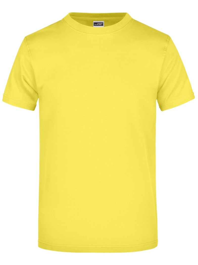 James and Nicholson - T-shirt Jaune - Kiabi