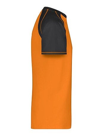 James and Nicholson - T-shirt manches raglan motif/style Contrasté