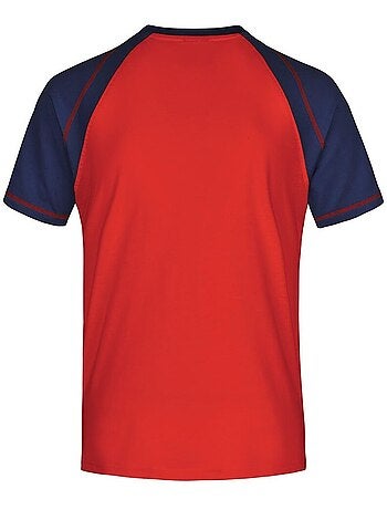 James and Nicholson - T-shirt manches raglan motif/style Contrasté