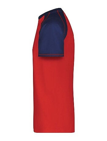 James and Nicholson - T-shirt manches raglan motif/style Contrasté