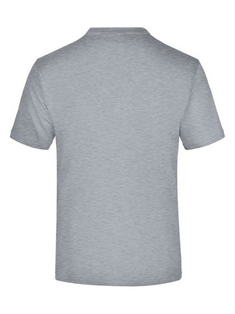 James and Nicholson - T-shirt Médium Gris chiné - Kiabi