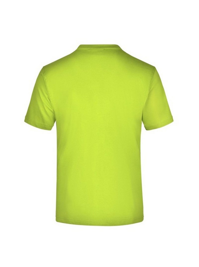James and Nicholson - T-shirt Médium Jaune fluo - Kiabi