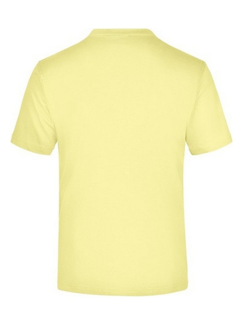 James and Nicholson - T-shirt Médium Jaune pâle - Kiabi