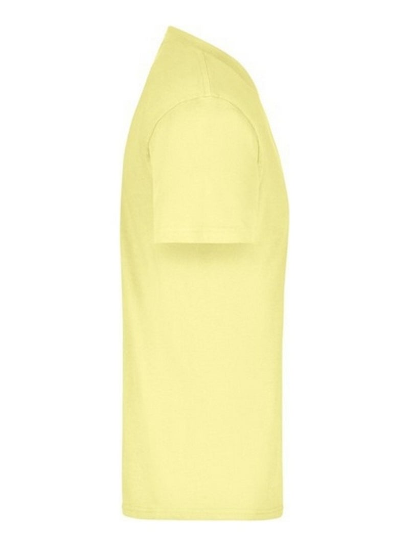 James and Nicholson - T-shirt Médium Jaune pâle - Kiabi