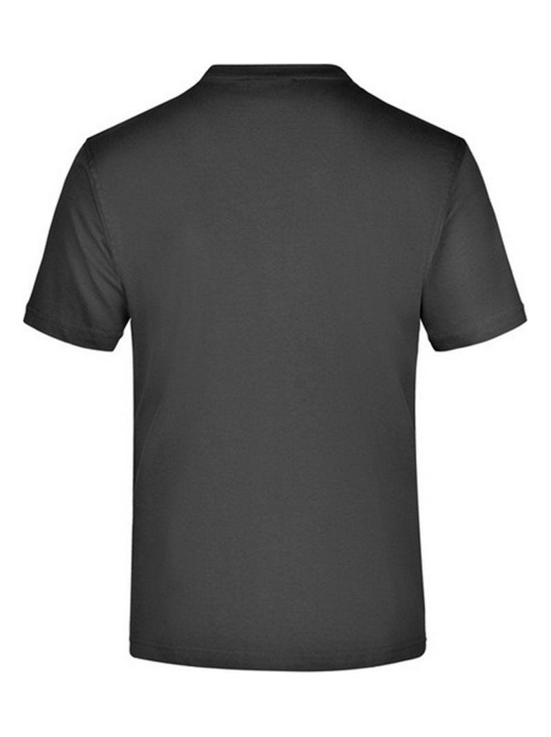James and Nicholson - T-shirt Médium Noir mat - Kiabi