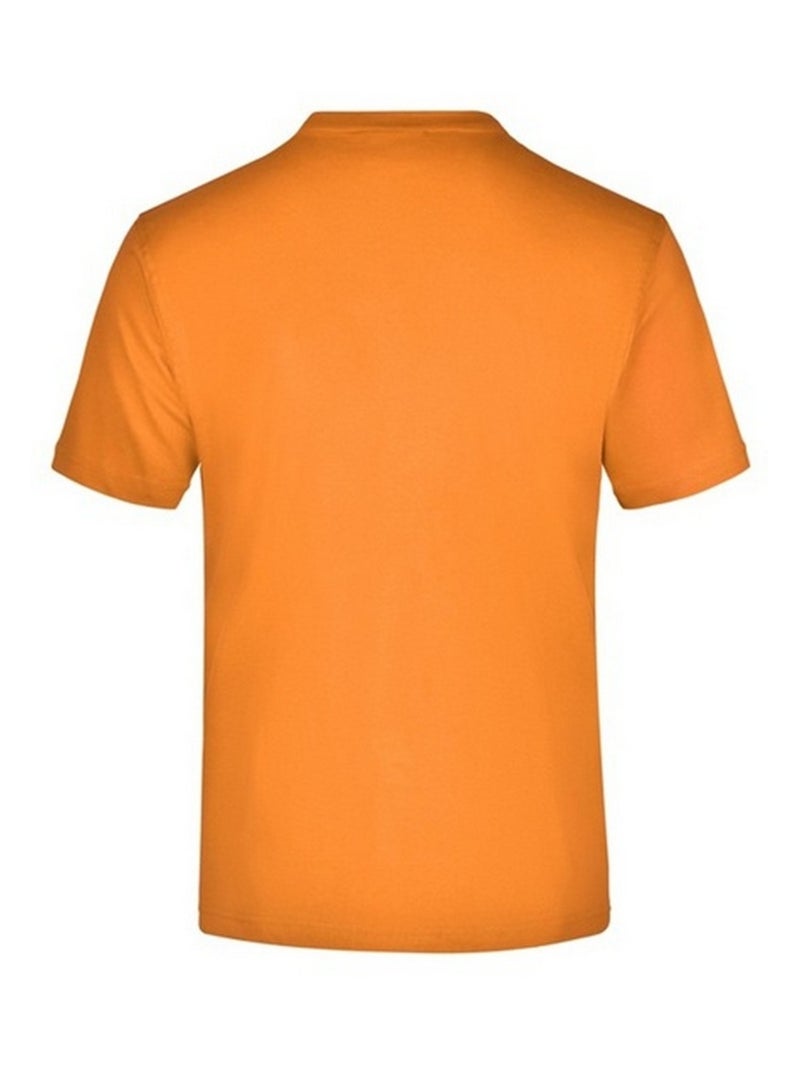 James and Nicholson - T-shirt Médium Orange - Kiabi