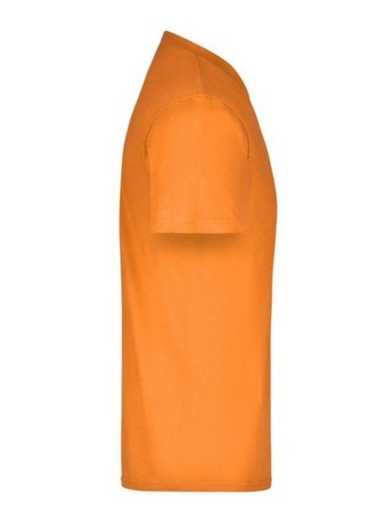 James and Nicholson - T-shirt Médium Orange - Kiabi