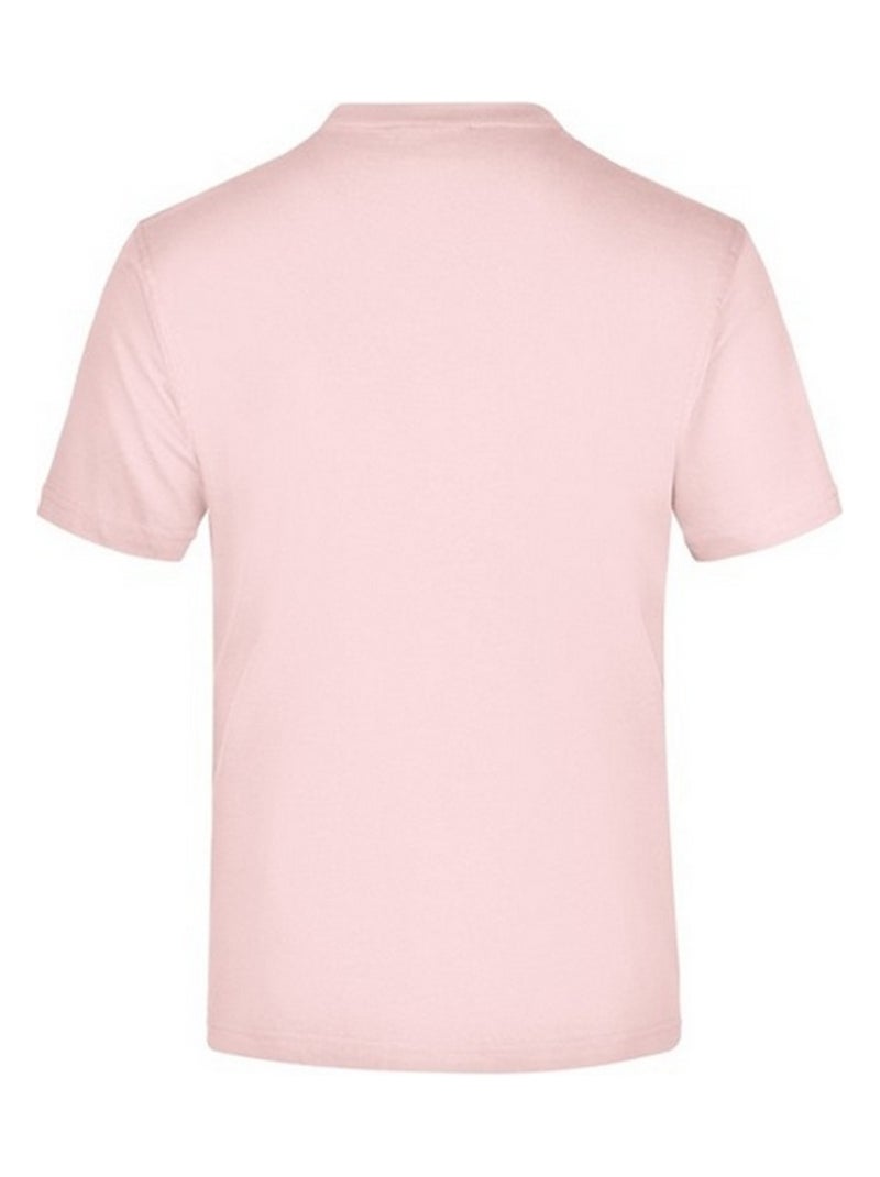 James and Nicholson - T-shirt Médium Rose - Kiabi