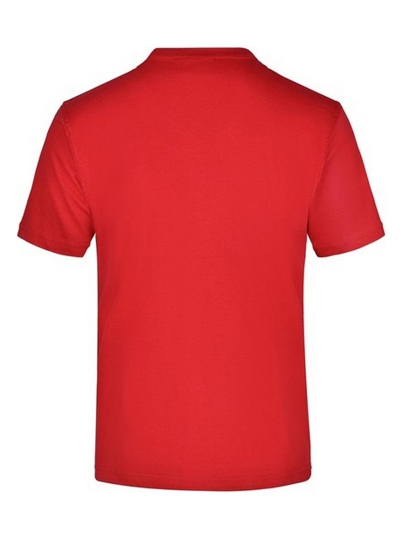 James and Nicholson - T-shirt Médium Rouge - Kiabi