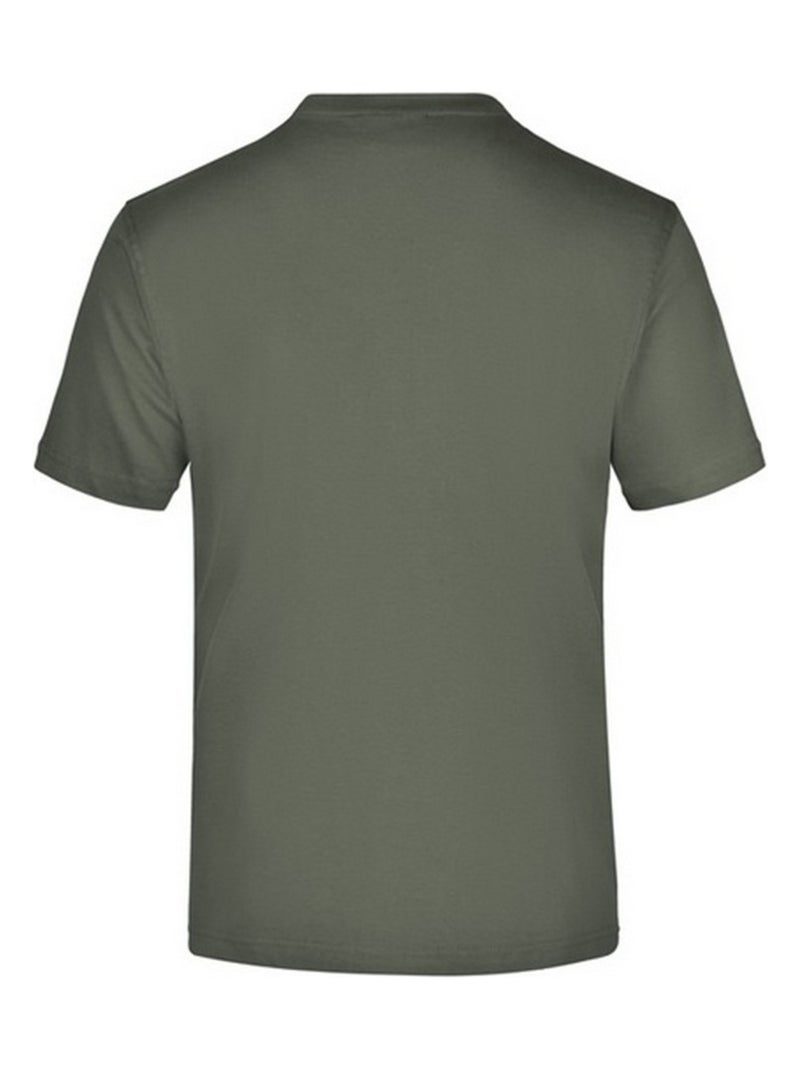 James and Nicholson - T-shirt Médium Vert olive - Kiabi