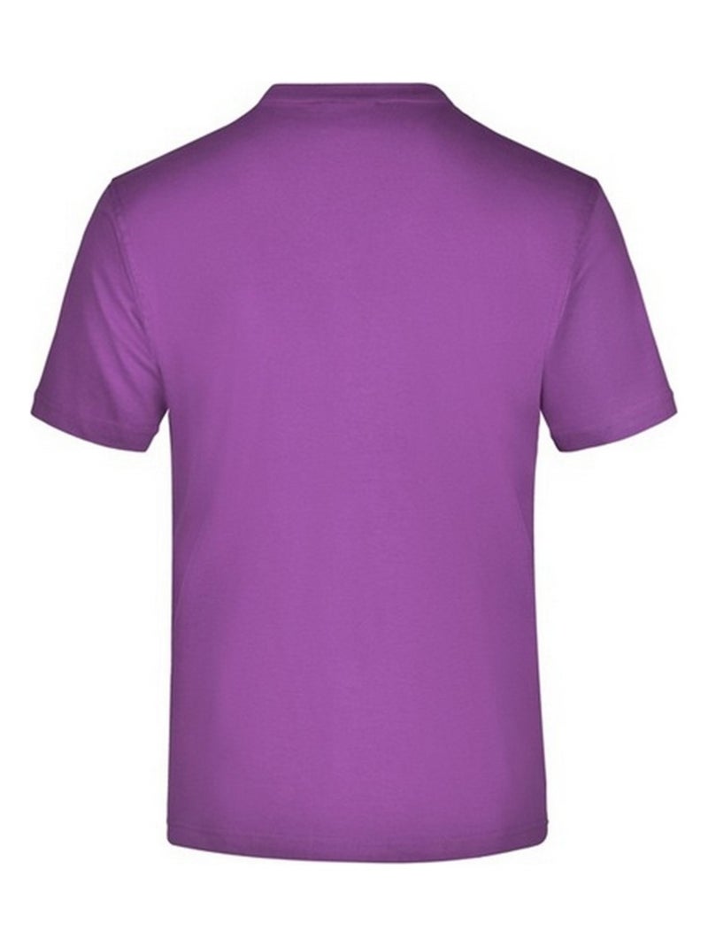 James and Nicholson - T-shirt Médium Violet - Kiabi