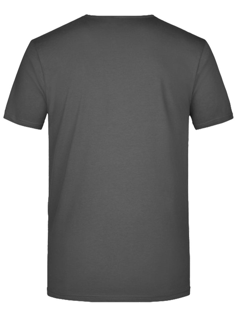 James and Nicholson - T-shirt Noir Gris - Kiabi