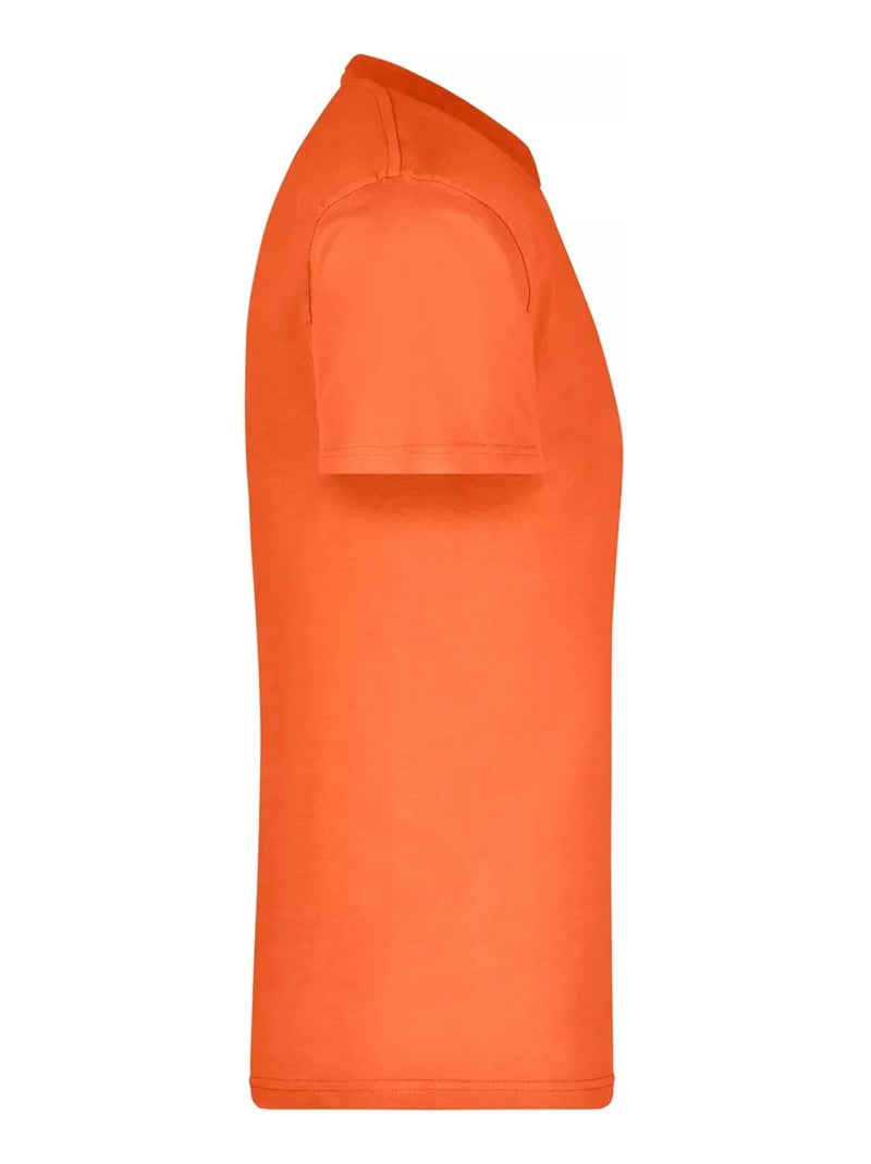 James and Nicholson - T-shirt Orange clémentine - Kiabi
