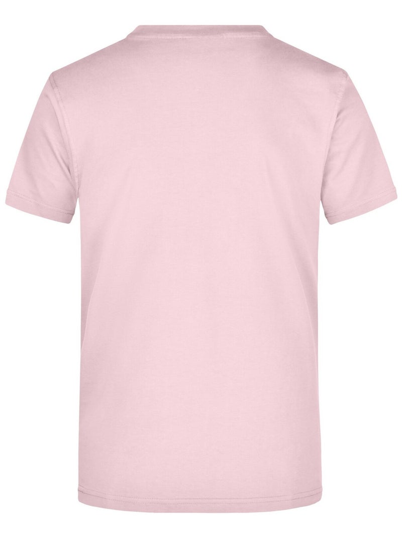 James and Nicholson - T-shirt Rose - Kiabi