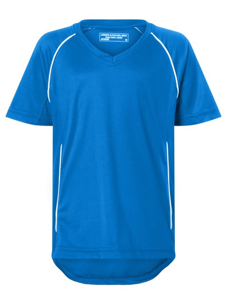 James and Nicholson - T-shirt TEAM Bleu roi - Kiabi