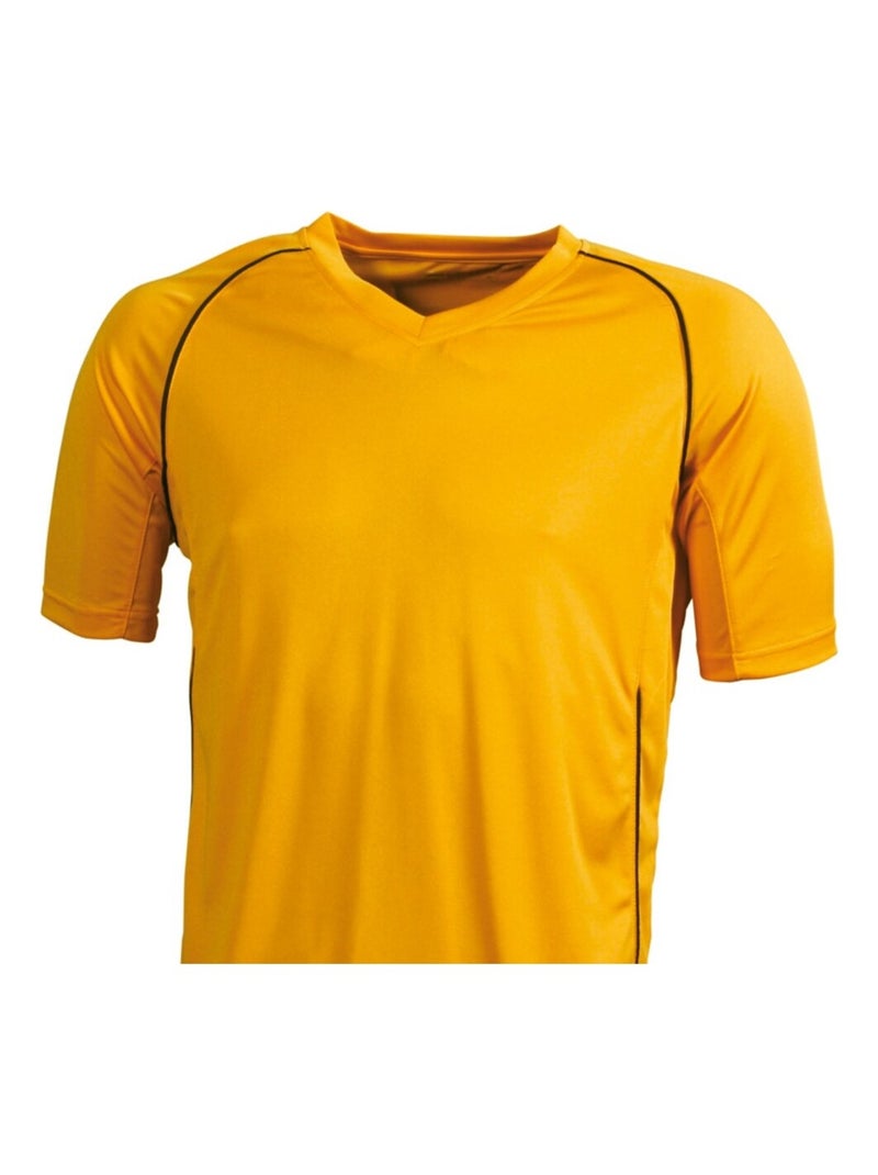 James and Nicholson - T-shirt TEAM Orange - Kiabi