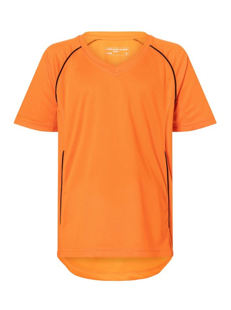 James and Nicholson - T-shirt TEAM Orange - Kiabi