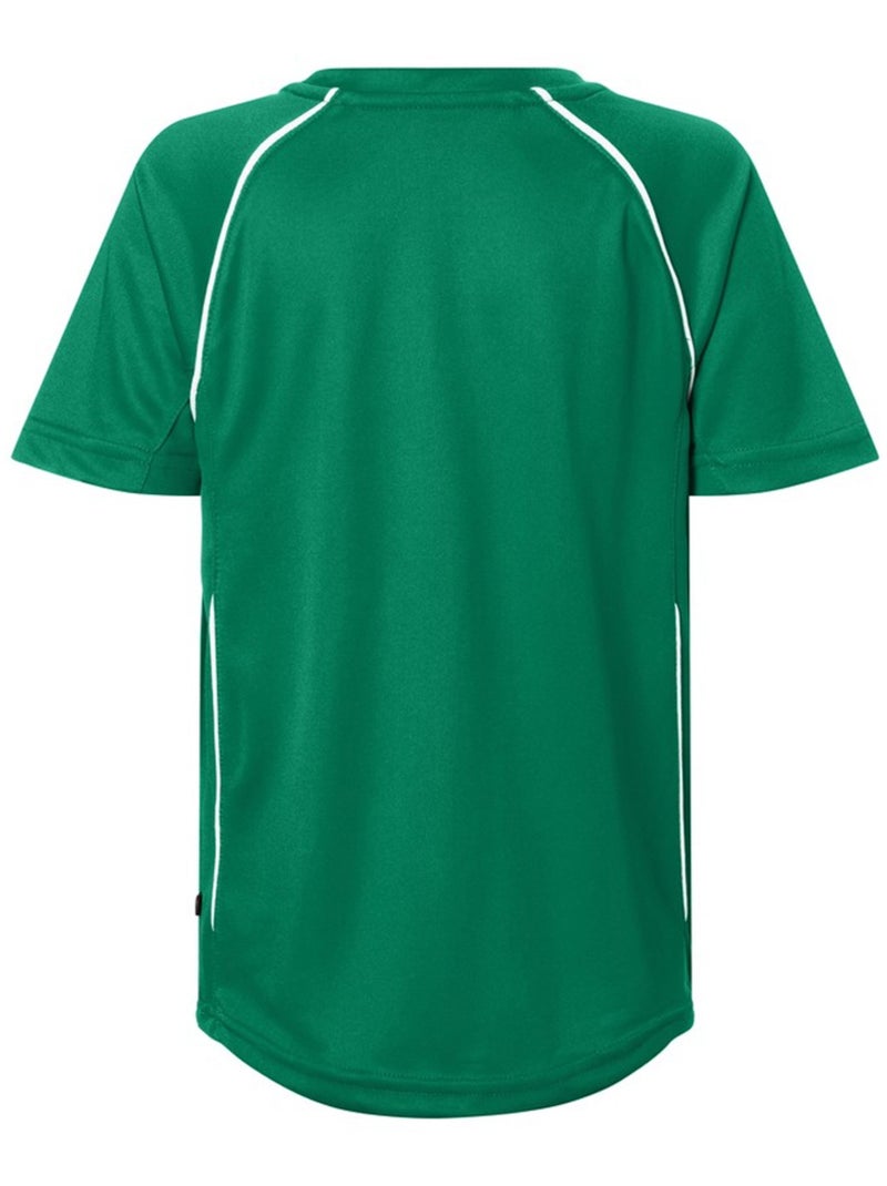 James and Nicholson - T-shirt TEAM Vert - Kiabi