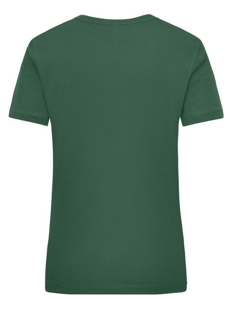 James and Nicholson - T-shirt travail Vert foncé - Kiabi