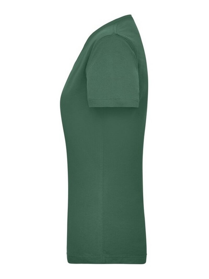 James and Nicholson - T-shirt travail Vert foncé - Kiabi