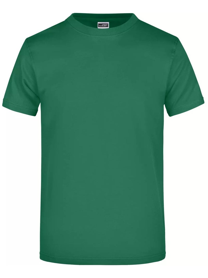 James and Nicholson - T-shirt Vert foncé - Kiabi