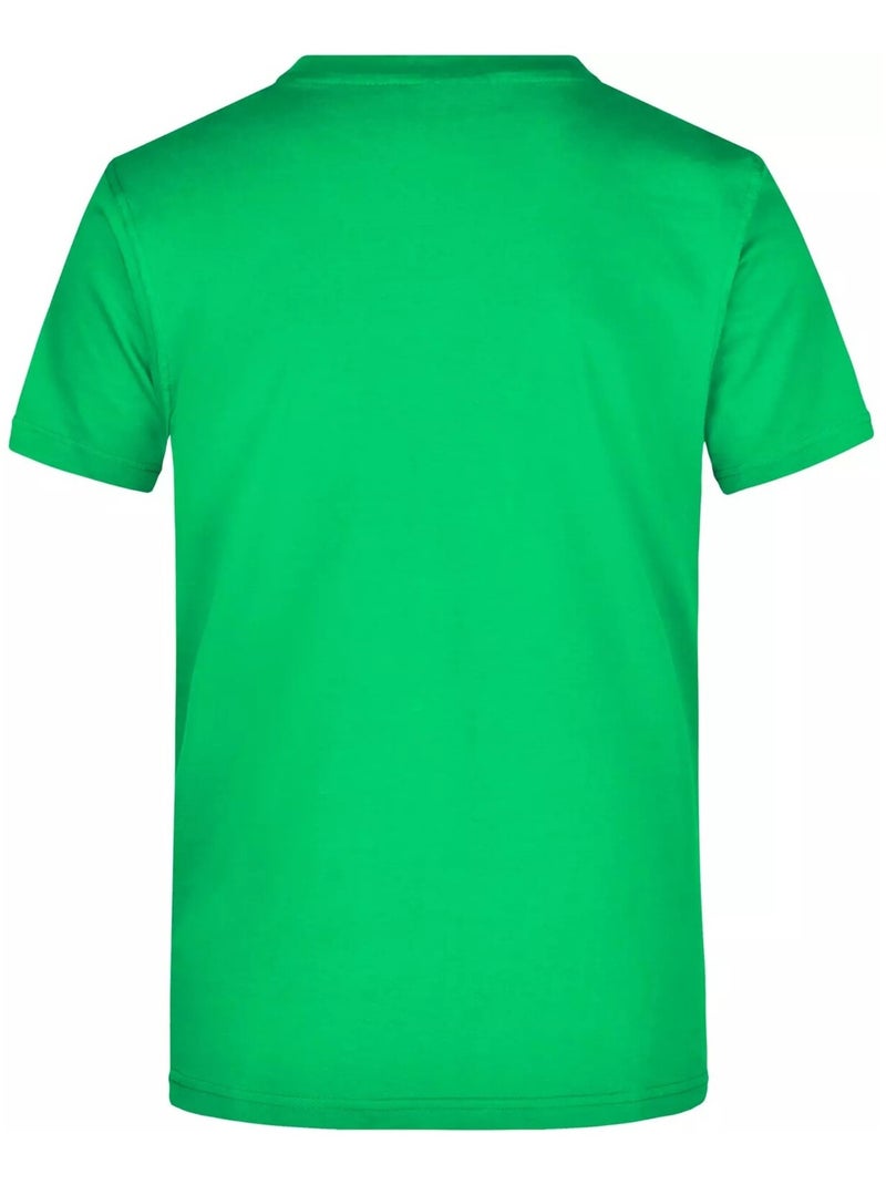 James and Nicholson - T-shirt Vert marine fluo - Kiabi