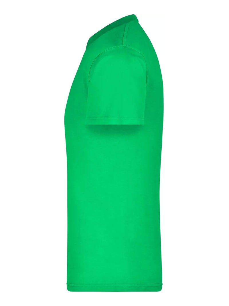 James and Nicholson - T-shirt Vert marine fluo - Kiabi