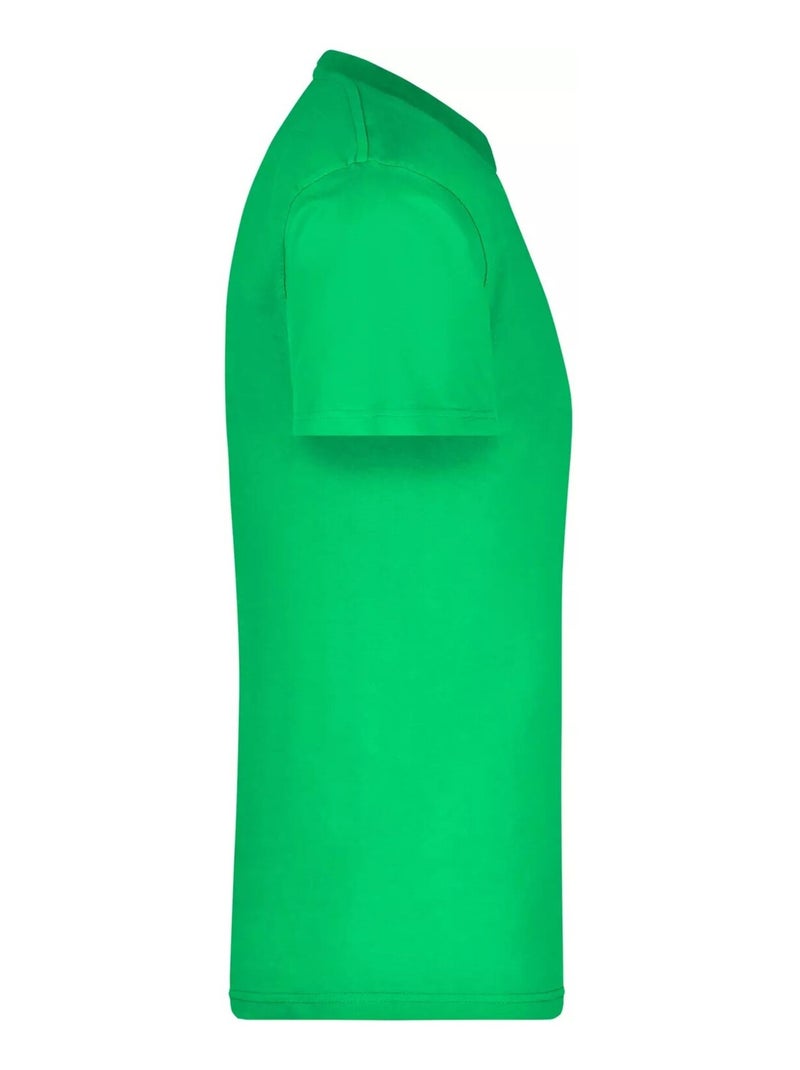 James and Nicholson - T-shirt Vert marine fluo - Kiabi