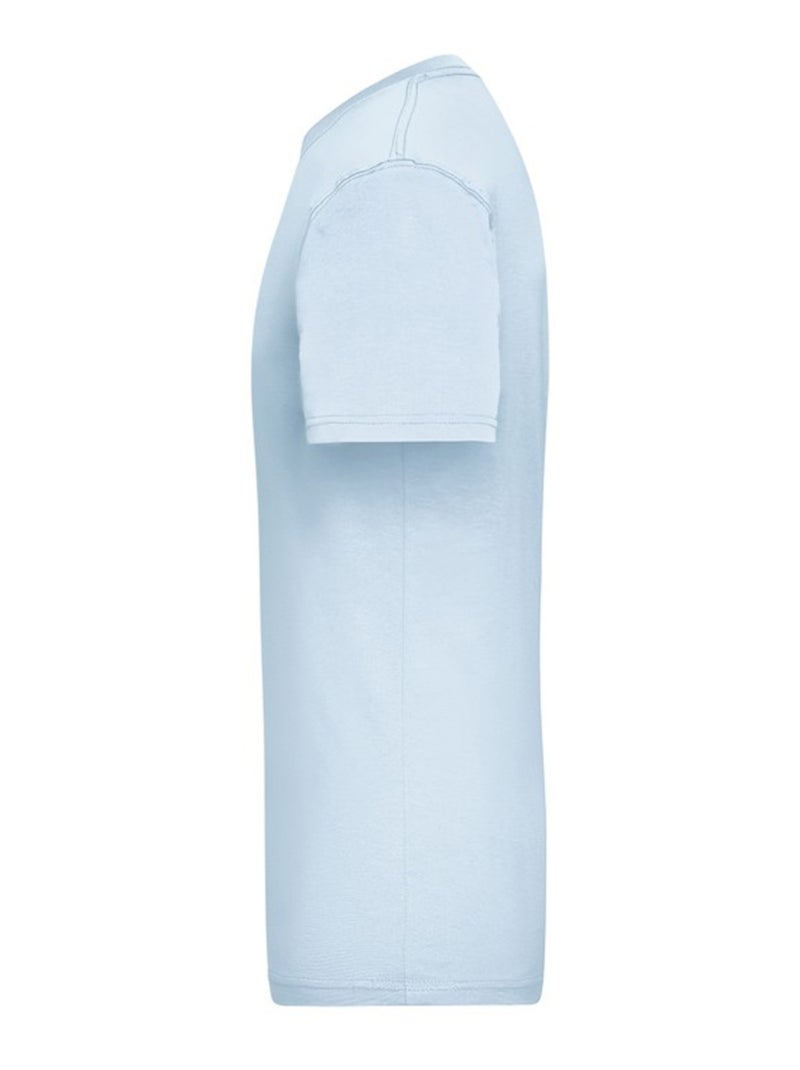 James and Nicholson - T-shirt WORKWEAR Bleu clair - Kiabi